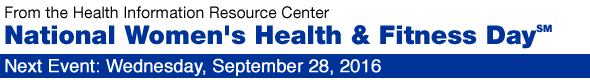 National Women's Health & Fitness Day